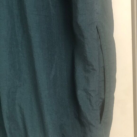 Vintage AM Player Golf Windbreaker Pullover XXL Oversized Green V-Neck Preppy - Picture 6 of 8